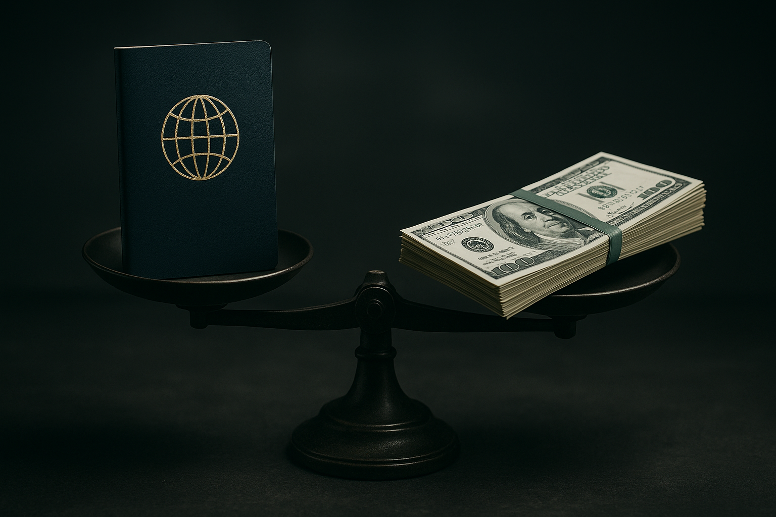 "pasaporte dorado Milei"